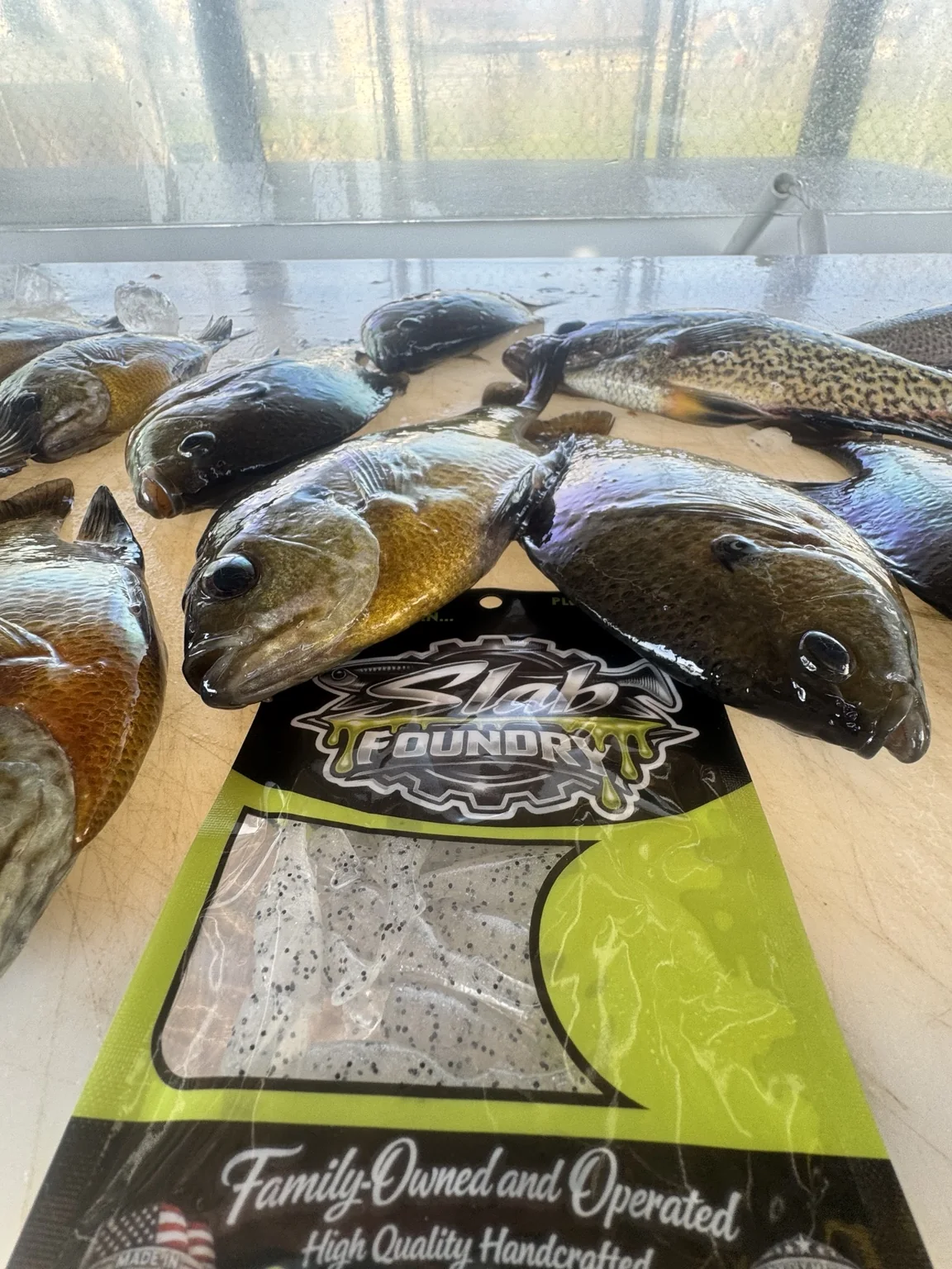 Slab Foundry bait and fish
